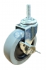 Thread Stem Swivel Caster With HEX