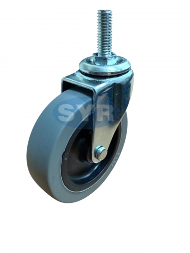 Thread Stem Swivel Caster With HEX