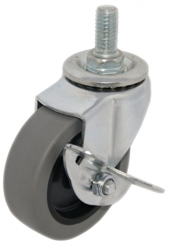 Thread Stem Swivel Caster With HEX