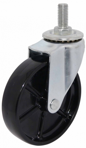 Thread Stem Swivel Caster With HEX