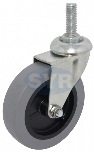 Thread Stem Swivel Caster With HEX