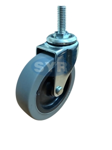 Thread Stem Swivel Caster With HEX
